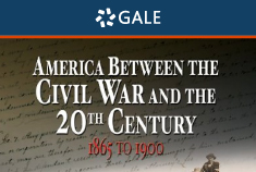 America Between the Civil War and the 20th Century - Gale Ebook